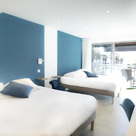 Cit'Hotel Tiercé Beach Hotel Cagnes-sur-Mer Extérieur photo